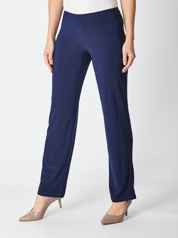 Travel Slim Leg Pant - Navy - 18807 - Basics