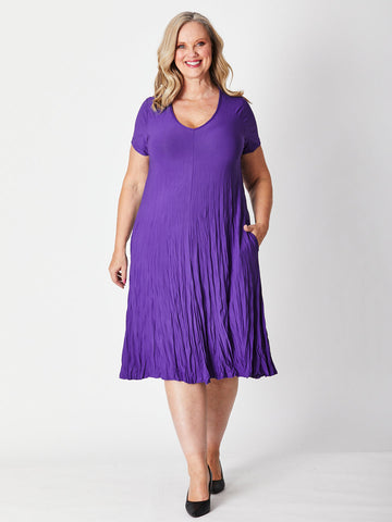 Stella Dress - Purple 19767- S - 