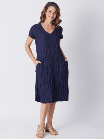 Stella Dress - Navy 19767-S - 