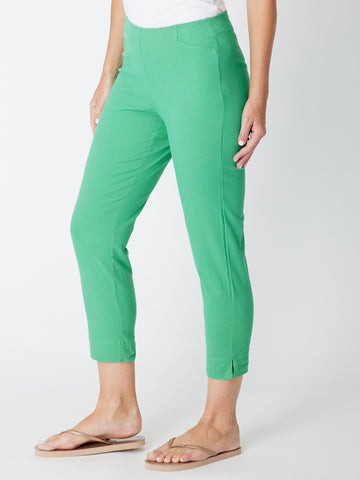 7/8 Slim Cottolen Stretch Pull on Pant COTTOLENE the new bengaline) - Emerald 24152 - Bestsellers