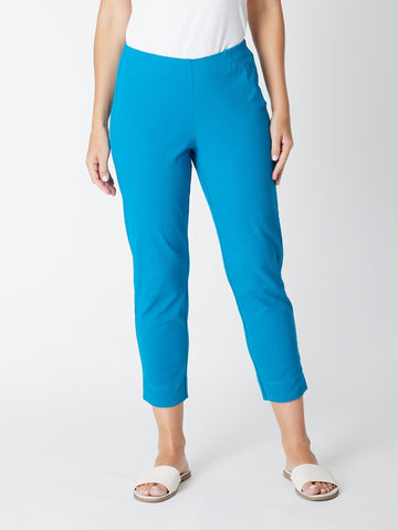 7/8 Slim Cottolen Stretch Pull on Pant COTTOLENE the new bengaline)- Pacific 24152 - S - Bestsellers