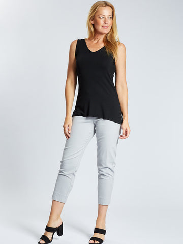 Nature's Cami Top - Black 25252-s - SUMMER