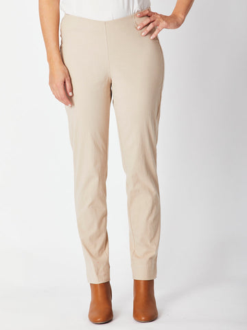 FULL LENGTH COTTON PANT(COTTOLENE - the new bengaline) - SAND 25963- SC - Pants