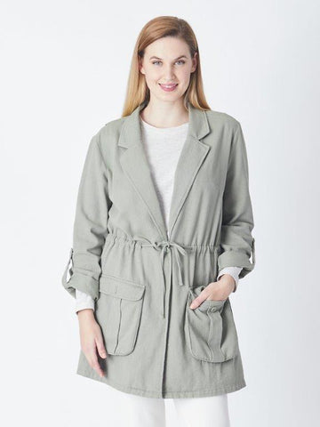 Wash Twill Jacket - Khaki 26316-s - Coats & Jackets