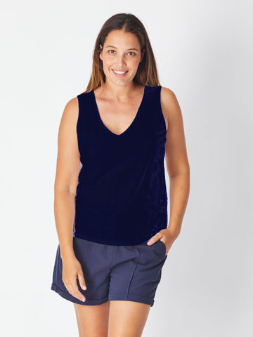 Double V Core Tank - NAVY 26518-SW - All