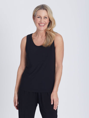 Jersey Cami - 2708 Black-S - Cordelia St