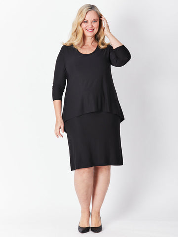 Core Forgiveness Dress - Black 27352-Sw - Cordelia St