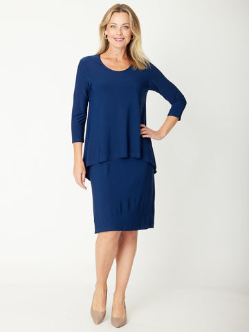 Core Forgiveness Dress - Navy 27352-Sw - Cordelia St