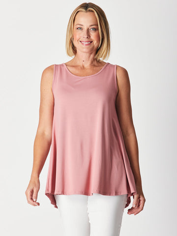 Bamboo Belinda Swing Tank - Rose - 27600 - 