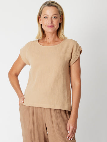 Tarin Everyday Top - Wheat 28018-S - Basics