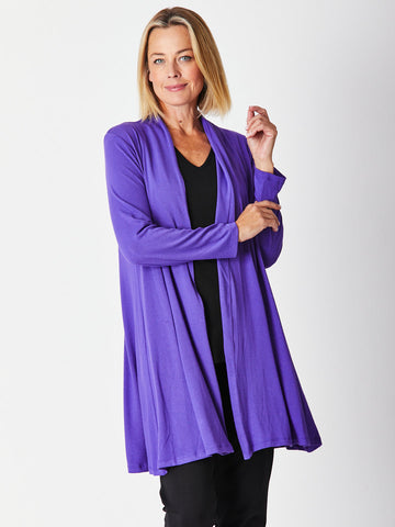 Hollywood Core Cardy - Purple -  28391 - Coats & Jackets