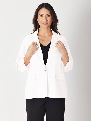 ROMY WATERFALL JACKET - WHITE 29052-SW - All