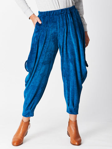 TILLY RIB PANT- TEAL 29769 -SW - Cordelia St