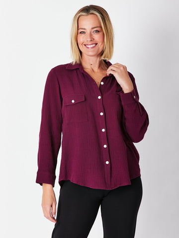 BONDED SHIRT- SHIRAZ 29682 - SW - Shirt/Blouse