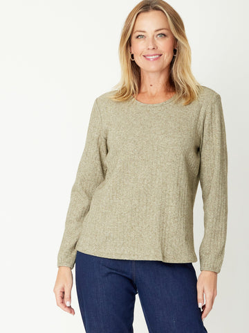 SLOUCHY RIB KNIT - Mint - 29912 - SW - Cordelia St