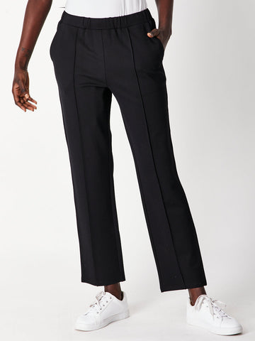 PONTI DRESSY LEISURE PANT - Black 30003 - sw - Modest Dressing