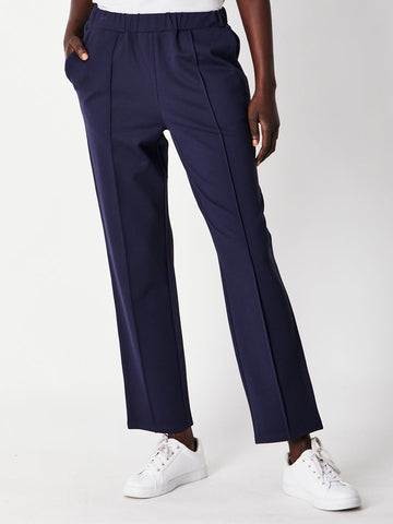 PONTI DRESSY LEISURE PANT - Navy 30003 - sw - BUY ONE GET ONE