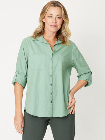 Maggie Core Shirt - Mint - 30490 - Cordelia St