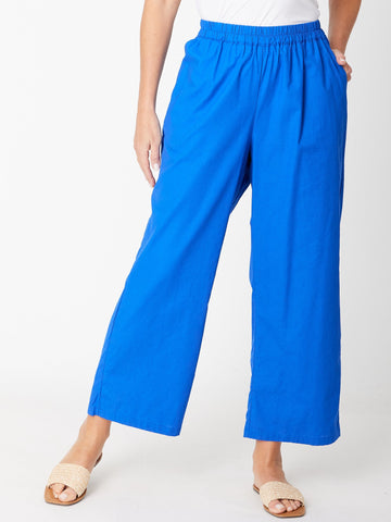 Pebbles Core Linen Pant - Electric- 30533 - Cordelia St