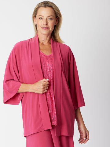 Kimono Jersey Jacket - 30565 Hotpink - New Arrivals