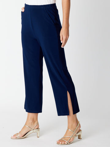 Sparkle Tonight Ankle Pant -  Navy- 30573 - SUMMER