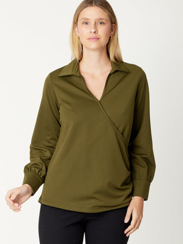 Gossip Girl Top - Khaki - 30720 - Shirt/Blouse