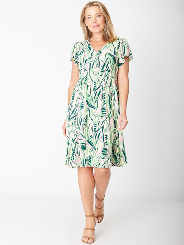 The Flounce Dress - Mint 30818 - New Arrivals