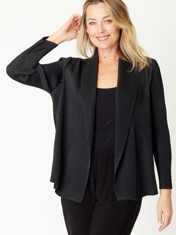 Crinkle Jacket - Black - 30894 - Coats & Jackets