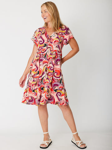 Summer Sun Dress - Swirl- 31629 - Cordelia St