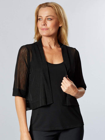 Dry Feel Mesh Bolero - Black 25929-S - Coats & Jackets