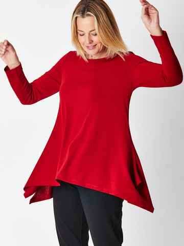 Andrea Winter Warmer Top - BURGUNDY 26791-Sw - Cordelia St